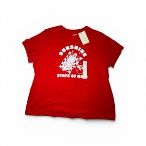 NWT Universal Thread Kids Red Graphic Tee